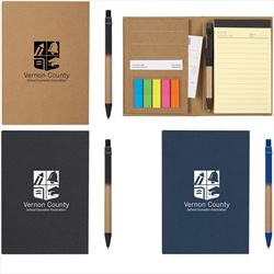 SH6121 Meeting Mate Notebook With Pen And Custom Imprint